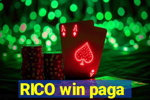 RICO win paga